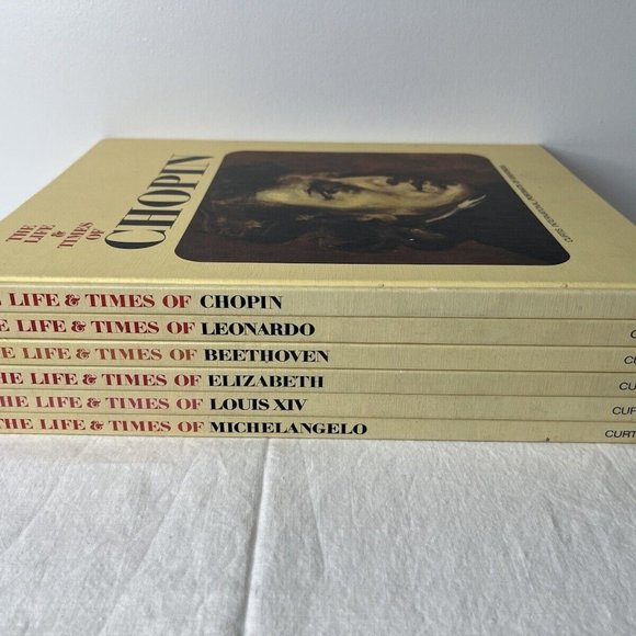 The Life and Times Portraits Of Greatness 6 Hardcover Collection Books 1967 YR - Picture 10 of 11